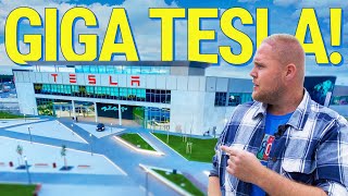 Special Sneak Peek inside Teslas German Gigafactory [upl. by Anivad]