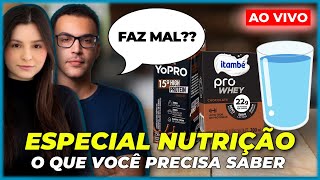 BEBER MAIS DE 2 LITROS DE ÁGUA FAZ MAL LEITE COM PROTEÍNA É RUIM  Especial Nutrição [upl. by Sulihpoeht954]