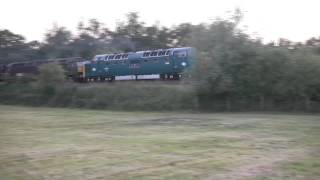 55022 and The Devonian climb the Lickey 090711 [upl. by Laban]