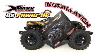 INSTALLATION TRAXXAS XMAXX POWERUP 8S [upl. by Shreeves]