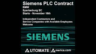 Siemens Contract at BMW Spartanburg [upl. by Chavez]