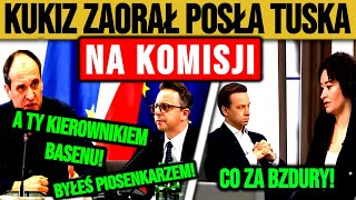 KUKIZ GENIALNIE ZAORAŁ POSŁA OD TUSKA na KOMISJI ŚLEDCZEJ [upl. by Brigg726]