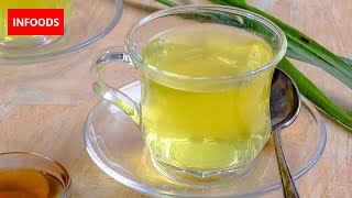 LemonGrass Tea Recipe  How to Make LemonGrass Tea  Herbal Tea with Some Honey Recipe  Infoods [upl. by Eyahc993]