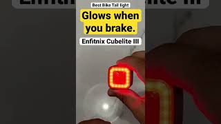 Safer and more visible when biking with Enfitnix Cubelite III [upl. by Ahsikar]