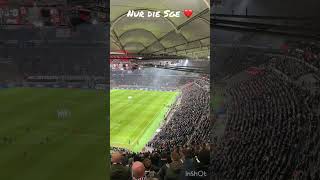 Quiet Minute Eintracht Frankfurt vs Slavia Prag ⚽️sge eintrachtfrankfurt nurdiesge slavia [upl. by Aronal]