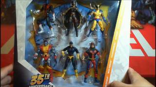 Marvel Universe 35th Anniversary Giant Size XMen 375quot Figure Review [upl. by Elrebmik]