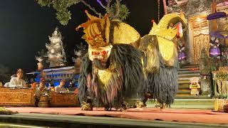 Traditional dance at the Saraswati temple Ubud Bali  Part 66 [upl. by Wyne]