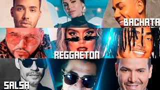 MIX REGGAETON SALSA Y BACHATA 2021 FEB [upl. by Anileve]