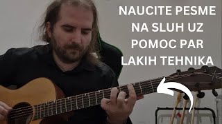 Kako Naučiti Pesme Na Sluh  Gitara  Deo 1 [upl. by Enawyd]