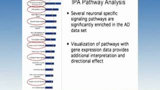 Using IPA to analyze RNASeq data in Alzheimers Disease [upl. by Owades]