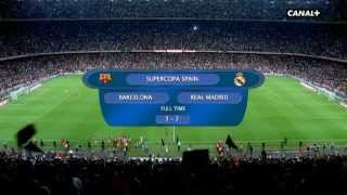 Supercoupe dEspagne Match Aller FC Barcelone 3 2 Real Madrid Canal 2012 08 24 00 42 [upl. by Rebah]