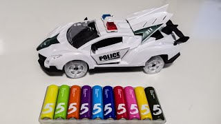 Realistic 118 Scale Police Car with Lights amp Sound  Unboxing amp Review [upl. by Palladin]