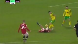 Billy Gilmour RETIRES Ronaldo Vs Manchester United [upl. by Ynitsed290]