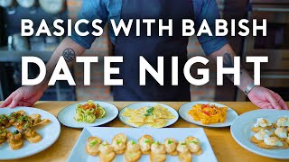 Date Night Dinner  Basics with Babish [upl. by Tarrant52]