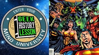 History of the Justice League Part Two with Mark Waid  Geek History Lesson [upl. by Dlarej]