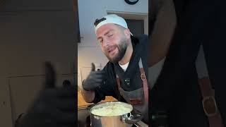 Pasta alla genovese😍 genovese youtubeshorts food italianfood rezept kochen pasta lecker [upl. by Repotsirhc564]