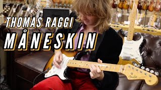 Thomas Raggi from Måneskin plays an Original 1954 Fender Stratocaster [upl. by Qifar]