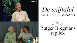 De snijtafel  Rutger Bregmans repliek 741 [upl. by Rednijar]