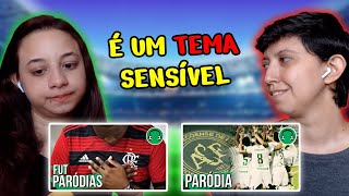 REACT HOMENAGEM AOS MENINOS DO FLAMENGO E AO SALA E CHAPECOENSE O RECOMEÇO  FUTPARÓDIAS [upl. by Sibby83]