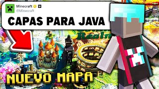 CONSIGUE la CAPA de TIKTOK y TWITCH NUEVO MAPA y MÁS  Minecraft 15 Años [upl. by Ainivad]