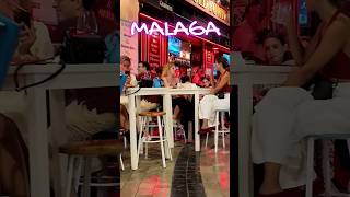 Malaga Nightlife Spain in Summer 2024 4K 🇪🇸 Málaga shorts travel summer holiday [upl. by Lekim]