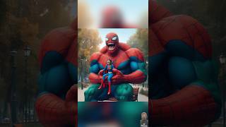 Superheroes with Hulk Serum 🔥❤️ spiderman marvel dccomics [upl. by Sukramal]