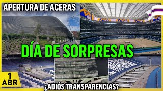 💥 VUELVE LA ACCIÓN ⚠️OBRAS del SANTIAGO BERNABÉU 1 Abril 2024 [upl. by Isaacs]