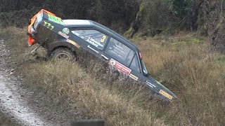 Oliver Solberg has crashed out of the Roger Albert Clark Rally 2023 [upl. by Anitsirt]