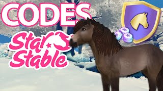 CODES SSO ⭐ DEC 2023 ❄️ Star Stable [upl. by Yrol]