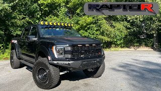 2023 Ford F 150 Raptor R POV Start Up Test Drive Walkaround and Review [upl. by Hgielyk]