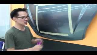 Nano Armor  Worlds Best AntiScratch Car Coating Demo from Butterworth Penang [upl. by Alian]