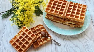 Recette Gaufres faciles  Easy Waffles Recipe [upl. by Aletta]