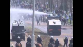 Riots at Feyenoord  Ajax back in 2005 [upl. by Einrae]