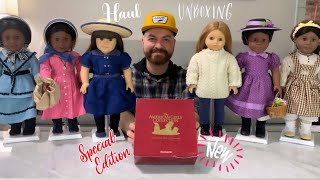 Unboxing American Girl Mini Haul PC Addy PC Sam Outfit Gotz Doll [upl. by Mitzl]