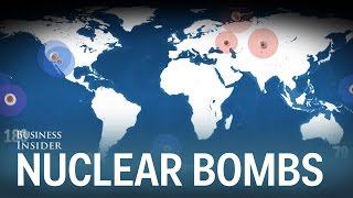 Every nuclear bomb explosion in history [upl. by Elwin]