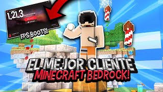 ¡FLARIAL CLIENT 121x Para Minecraft Bedrock EL MEJOR CLIENT [upl. by Ardnaskela]