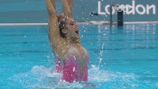 Synchronized Swimming Duets  Technical Routine Heats  London 2012 Olympics [upl. by Conrado]