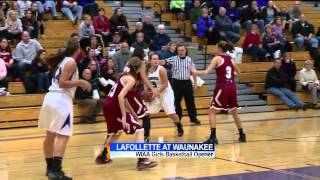 Waunakee defeats LaFollette in opener 6341 [upl. by Assilen]