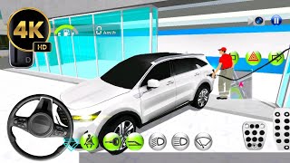 3D Driving Class  Bullet Train VS Kia Car Crazy Driving Race Game  Android IOS Gameplay [upl. by Wilbur567]