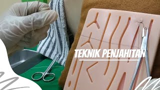 TEKNIK PENJAHITAN HECTING [upl. by Mable684]