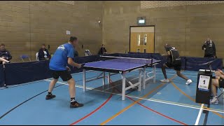 Neil Herrington v Semi Idowu  O50 Mens Singles Main Group  VETTS Midland 2024 [upl. by Devon160]