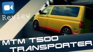 VW Transporter MTM T500 472 HP Review English Subtitles [upl. by Ford]