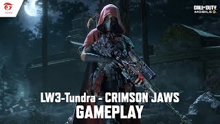 Legendary LW3Tundra  Crimson Jaws Gameplay  Garena Call of Duty Mobile [upl. by Rick]