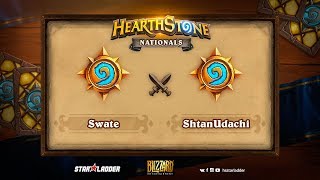 Swate vs ShtanUdachi Hearthstone Nationals 2018 – Russia [upl. by Leinadnhoj]