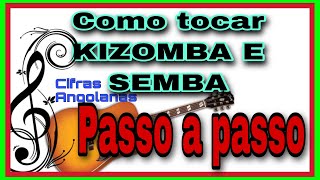 COMO TOCAR KIZOMBA E SEMBA passo a passo [upl. by Ideih]