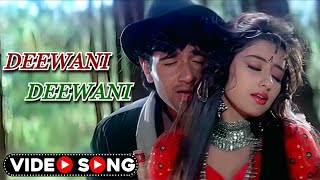 Manisha Koirala Romantic Song  दीवानी दीवानी  Deewani Deewani Lata Mangeshkar First Love Letter [upl. by Atiuqehc147]