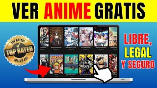 Top MEJORES PÁGINAS Para Ver ANIME GRATIS 2024 [upl. by Amrac]