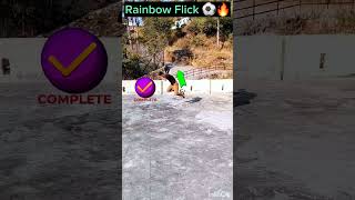 New Rainbow Flick Skill in Football ⚽🔥 footballshorts viral skill rainbow flick status cr7 [upl. by Lerret748]