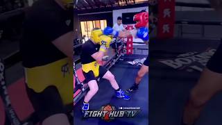 LEAKED CANELO SPARRING ON HOW TO NULLIFY DAVID BENAVIDEZ IN SPARRING [upl. by Esdnyl]