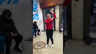 Mellstroys sister dances mellstroy dance meme [upl. by Gav326]